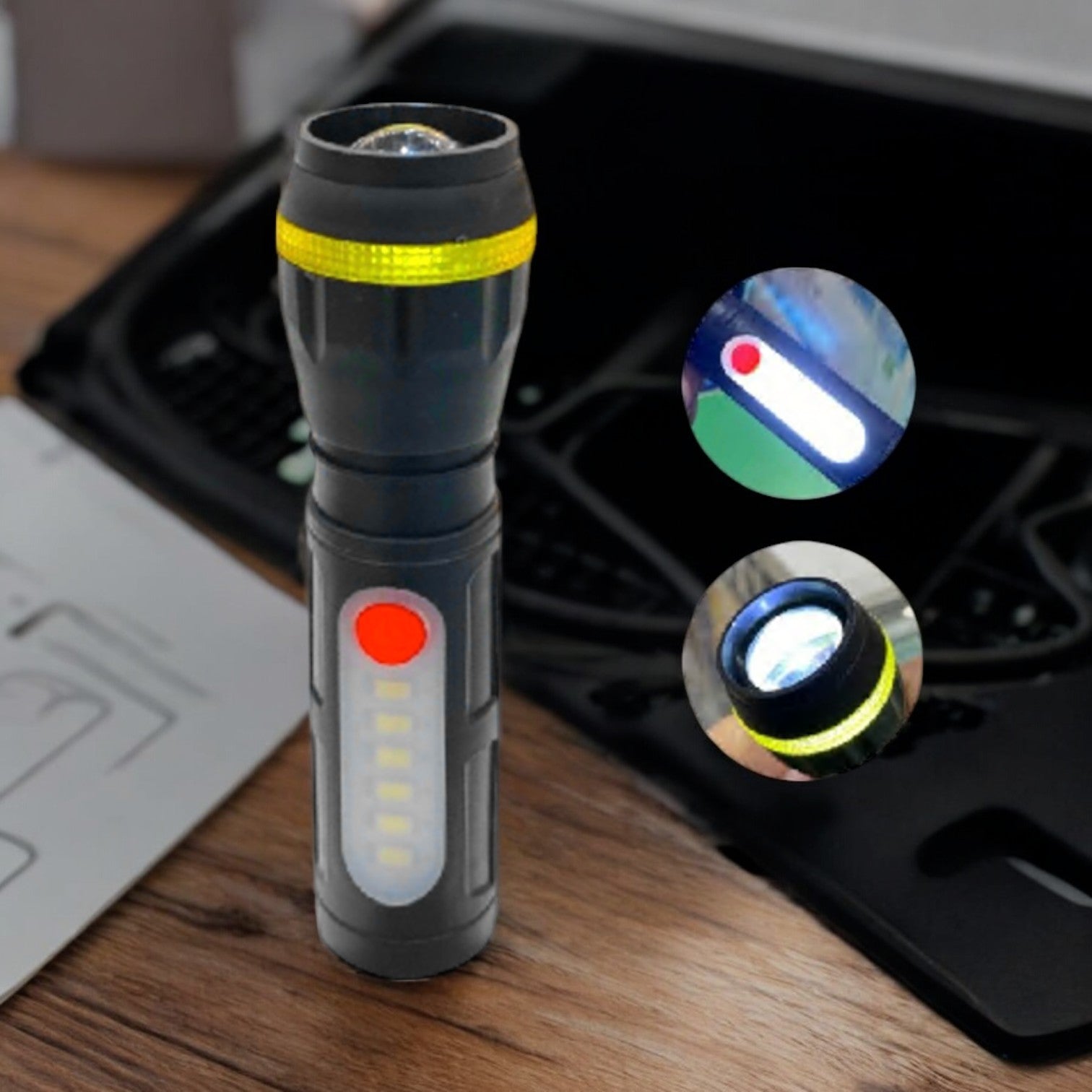 LINTERNA LED RECARGABLE (24) LINTERNA LED RECARGABLE (24)